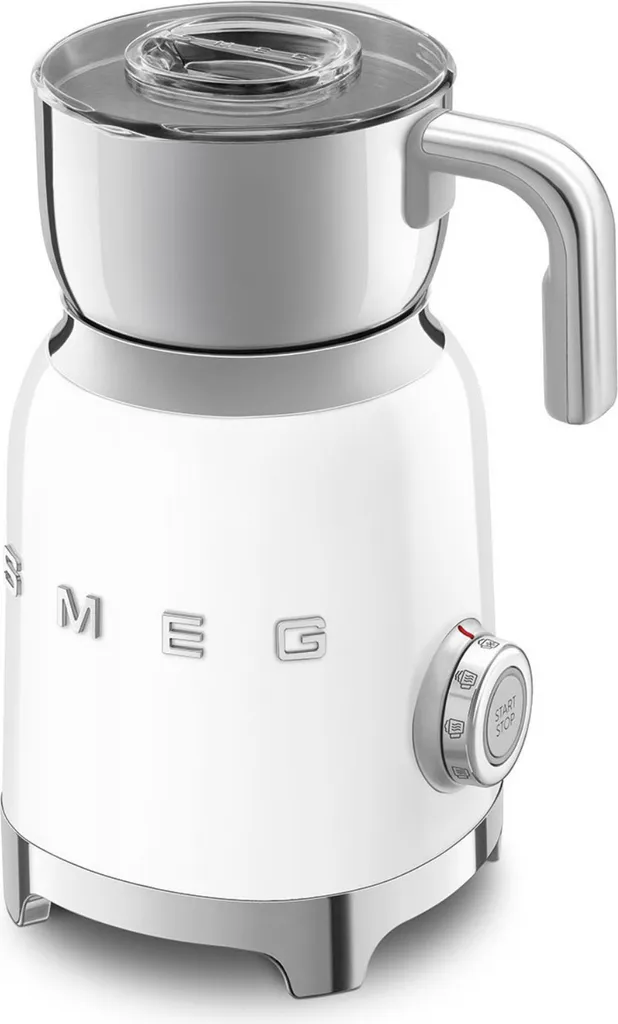 Émulsionneur de lait Smeg MFF11WHEU 500W blanc 0.6L série Années 50