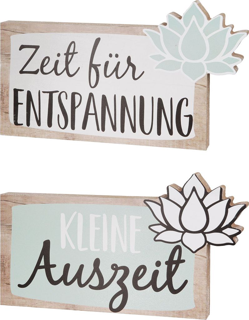 Gilde MDF Weisheit "Seerose" VE 6 so 42473