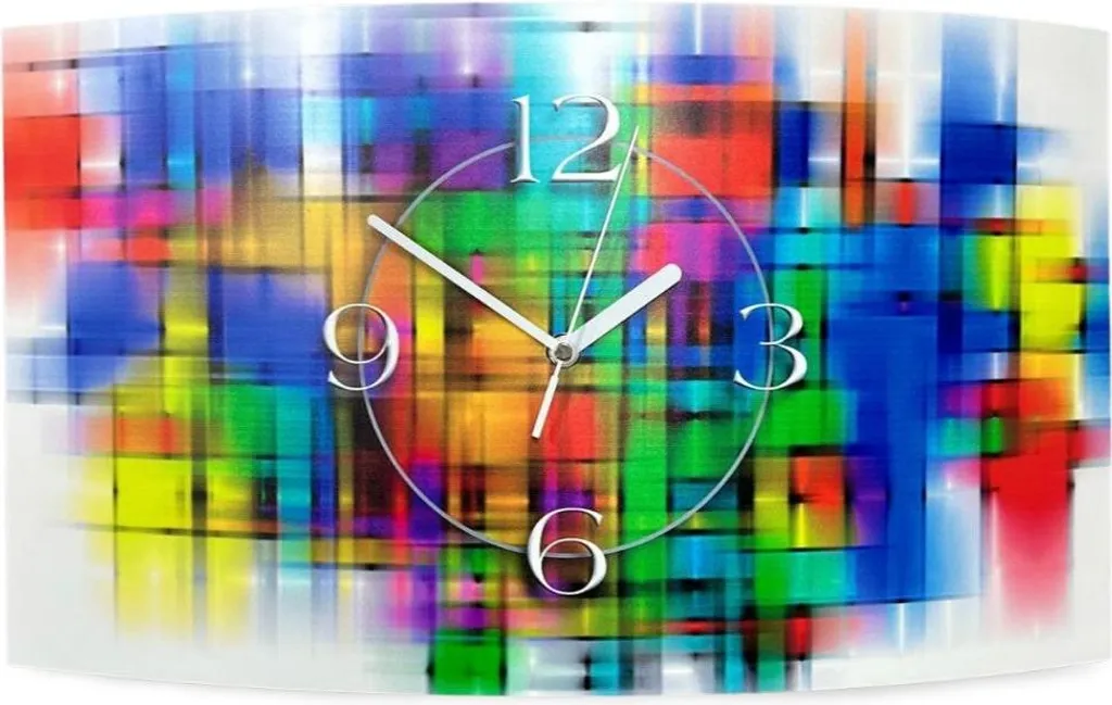Horloge murale design silencieuse 3D pour en finir avec le tic-tac
