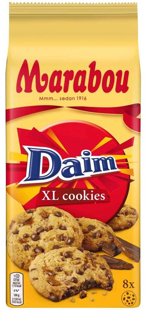 Marabou Daim XL Cookies 8er Produktbild 
