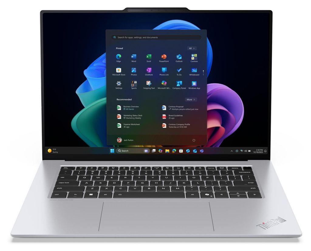 Lenovo ThinkPad X9-15 Gen 1 21Q6 - 180°-Scharnierdesign - Intel Core Ultra 7 258V - Evo - Win 11 Pro - Intel Arc Graphics 140V - 32 GB RAM - 1 TB ...