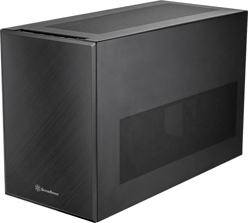 Boîtier PC gamer SilverStone SST-SG17B noir format compact Micro-ATX polyvalent - 3