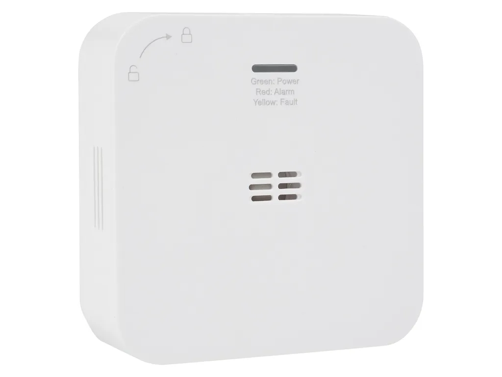 Détecteur de monoxyde de carbone WiFi Smartwares pour protection maison