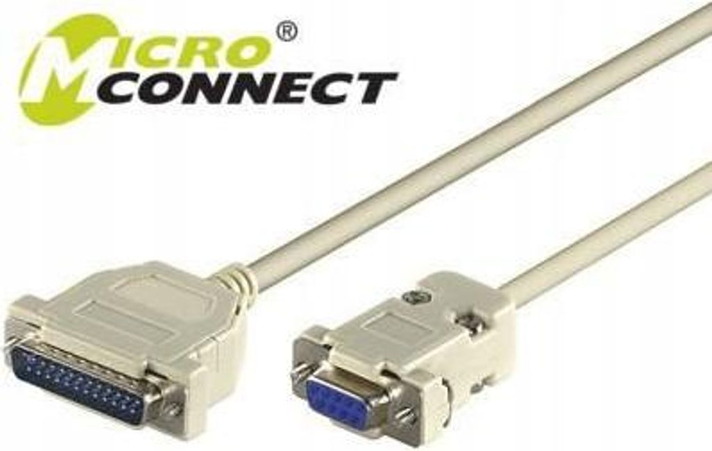 MicroConnect Serielles Kabel DB9-DB25 3M F/M, IBM029