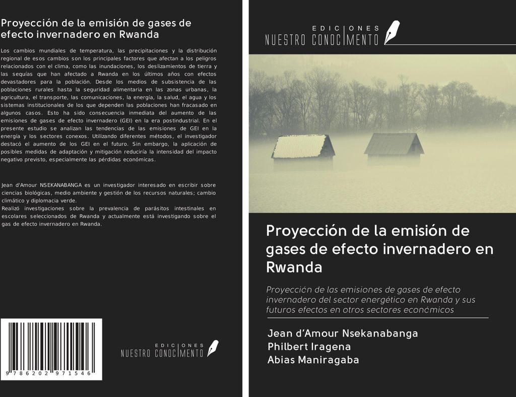 Proyección de la emisión de gases de efecto invernadero en Rwanda