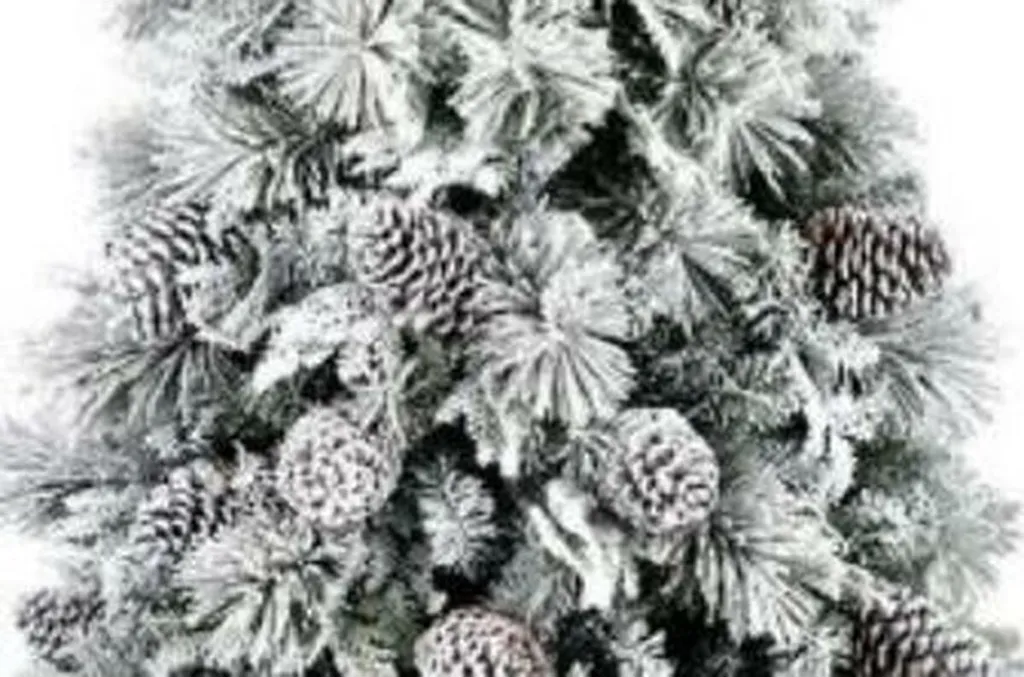 Sapin de Noël Artificiel Blanc Propre et Durable Home ESPRIT en PVC Neige