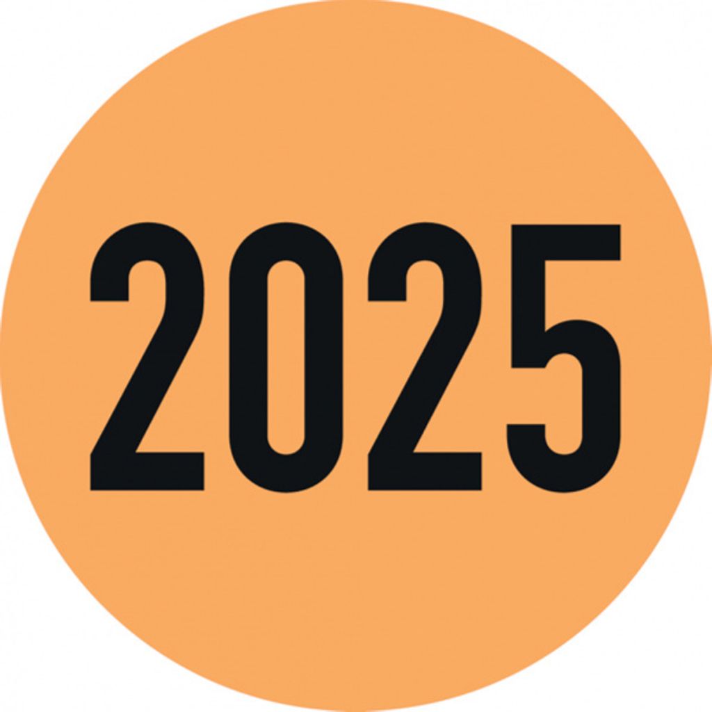 Dreifke Klebepunkte/Markierungspunkte - orange - aus Papier, 2025 - Rolle - ...