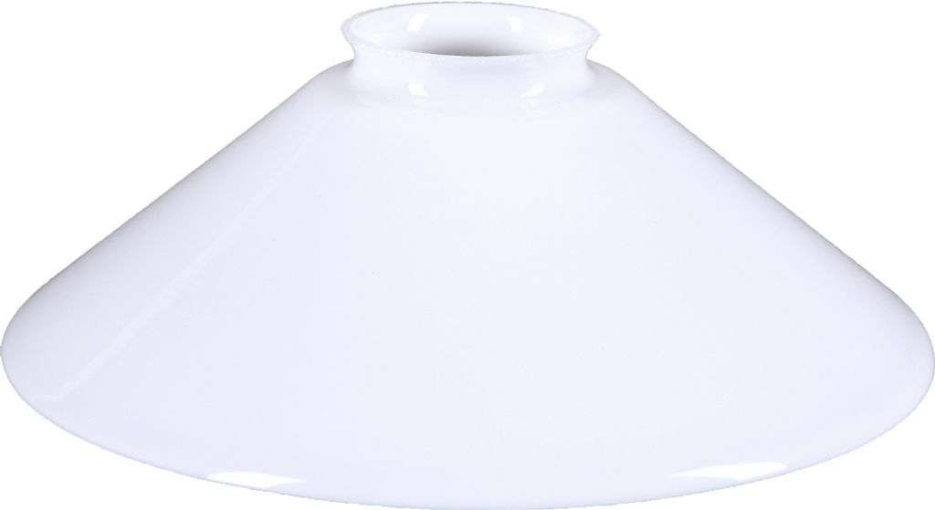 Abat-jour opale blanc brillant Ø=200 Verre de lampe Verre Image du produit 