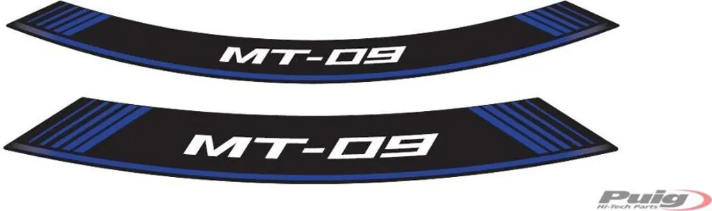Déco de Roues Moto Bleu PUIG 9135A pour Personnaliser Yamaha MT-09