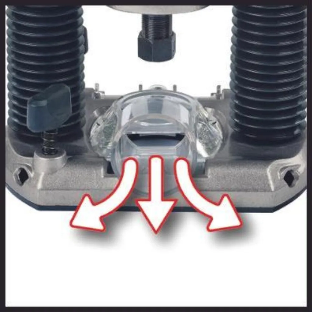 Fraiseuse verticale de précision Einhell pour travaux de menuiserie - 8
