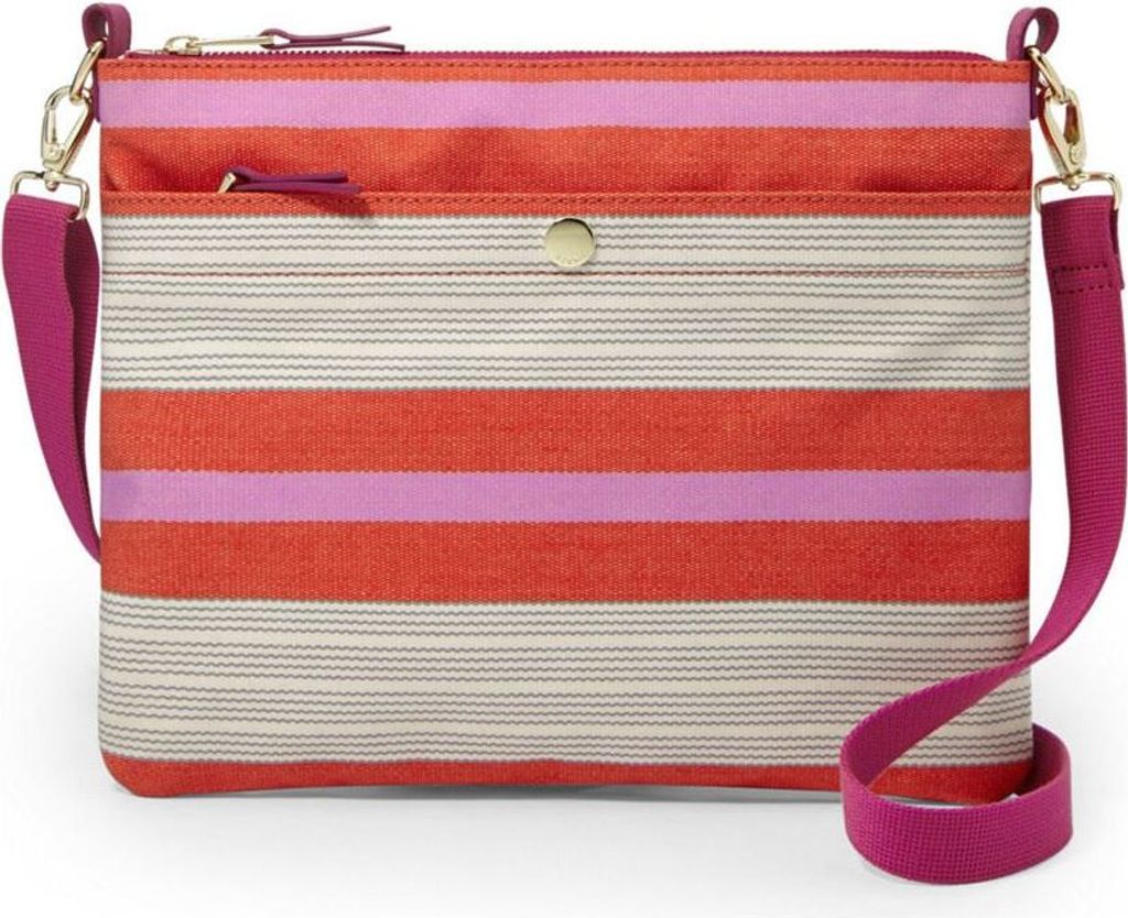 Fossil Umhängetasche Polyester Pink Top Zip Pink - ZB5757678