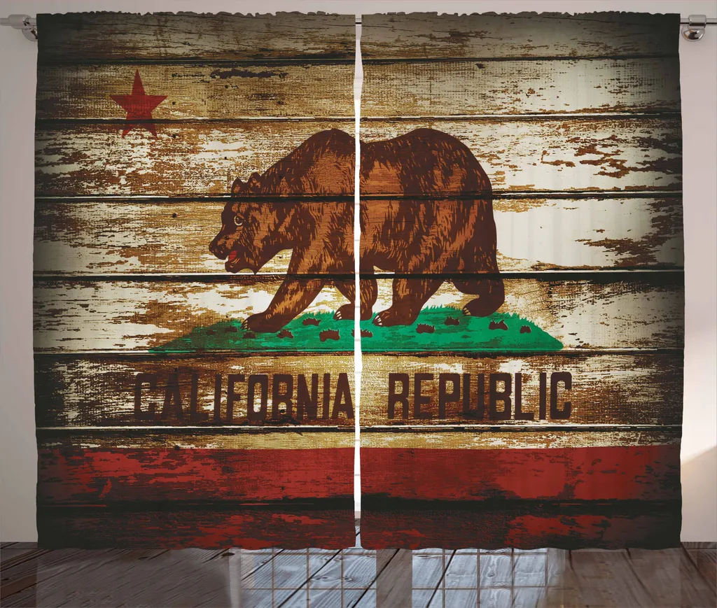 Tenda Rustica California ABAKUHAUS: Eleganza Vintage 280x175 cm