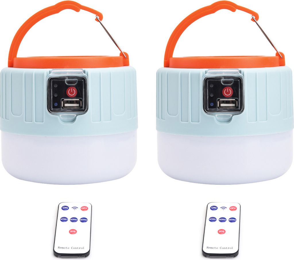 2er-Pack Solar-Campinglaterne, wiederaufladbar, mit Fernbedienung, 3 Betriebsmodi, Betriebsanzeigeleuchte, haengende solarbetriebene Aussenleuchten...