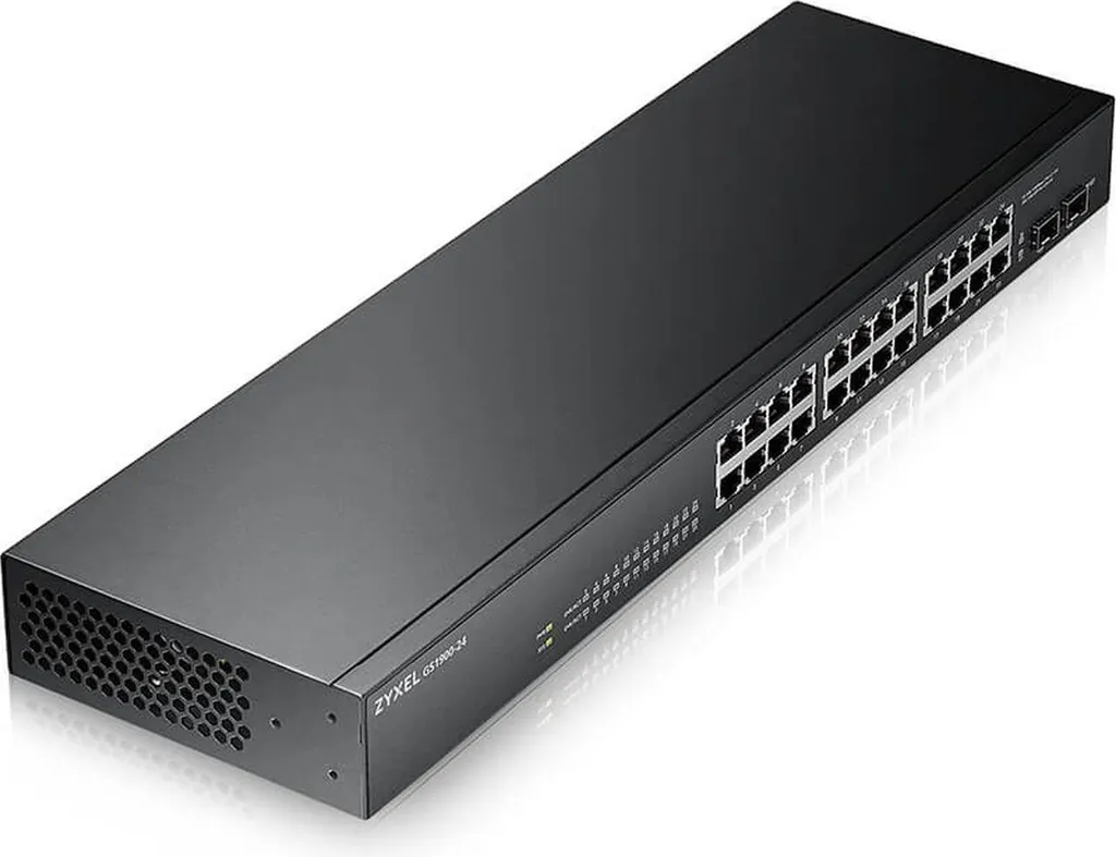 Solution Réseau PME Zyxel GS1900-24 V2 Switch 24 ports haute vitesse