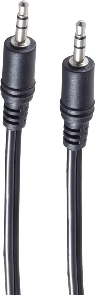 Cordon jack 3,5 mm pour autoradio et smartphone 1,5m shiverpeaks