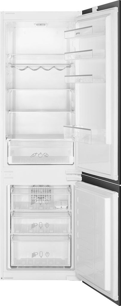 Smeg C3170NE Kühl- und Gefrierkombination Integriert 262 l E Weiß