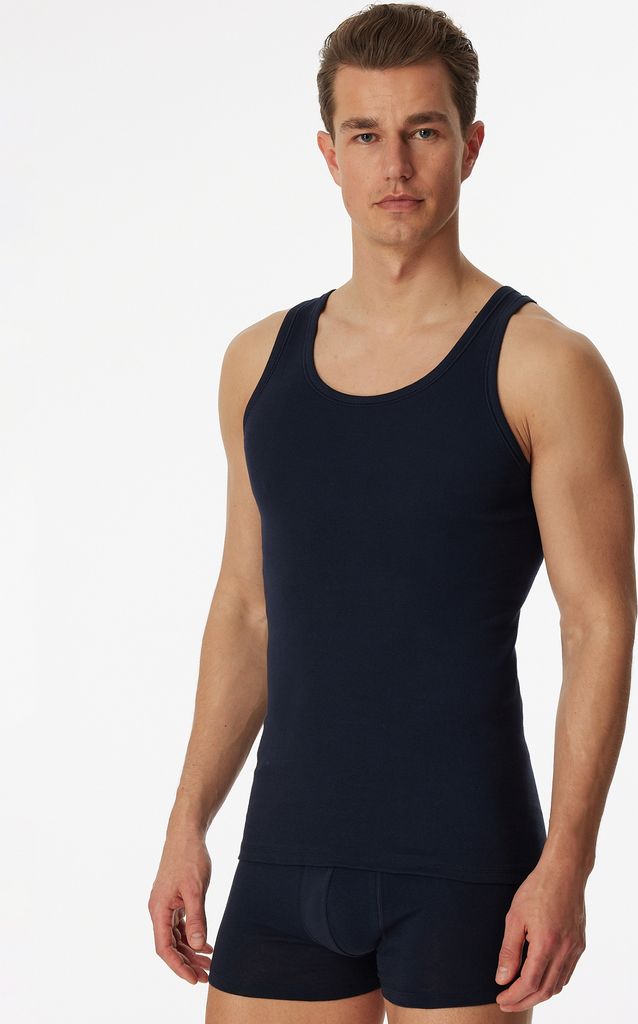 SCHIESSER Herren Unterhemd 2er Pack - ärmellos, Baumwolle Produktbild 7