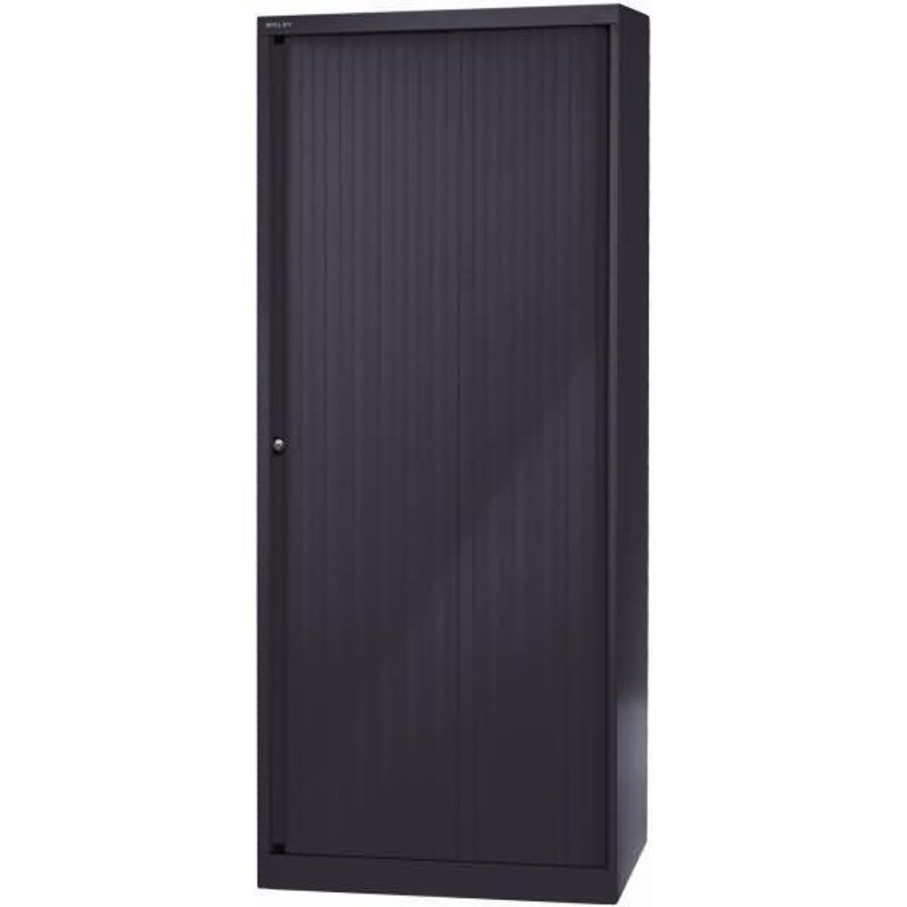 BISLEY Rollladenschrank EuroTambour Maße: 80 x 198 x 43 cm (B x H x T) Anzahl der Fachböden: 4 Fachböden