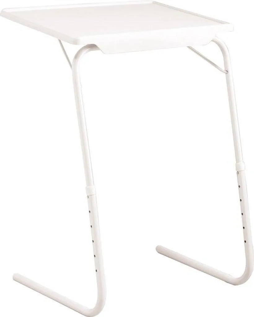 Table de lit pliable ergonomique avec hauteur ajustable et plateau XXL