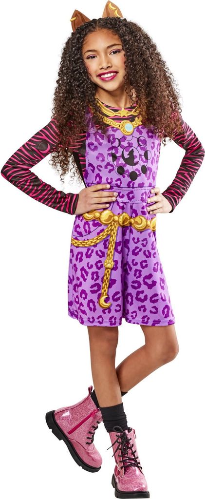 Monster High - Costume ''Clawdeen Wolf'' - Ragazze BN5669 Immagine del prodotto 