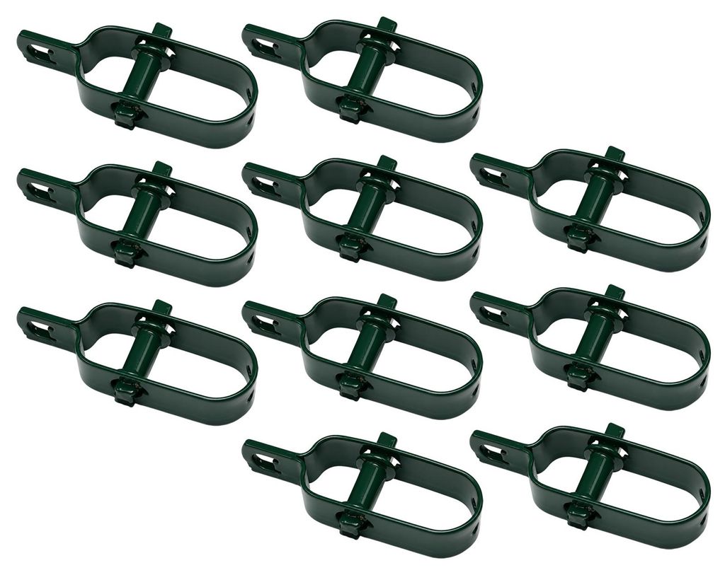 10 x Drahtspanner grün 100mm Zaunspanner Produktbild 
