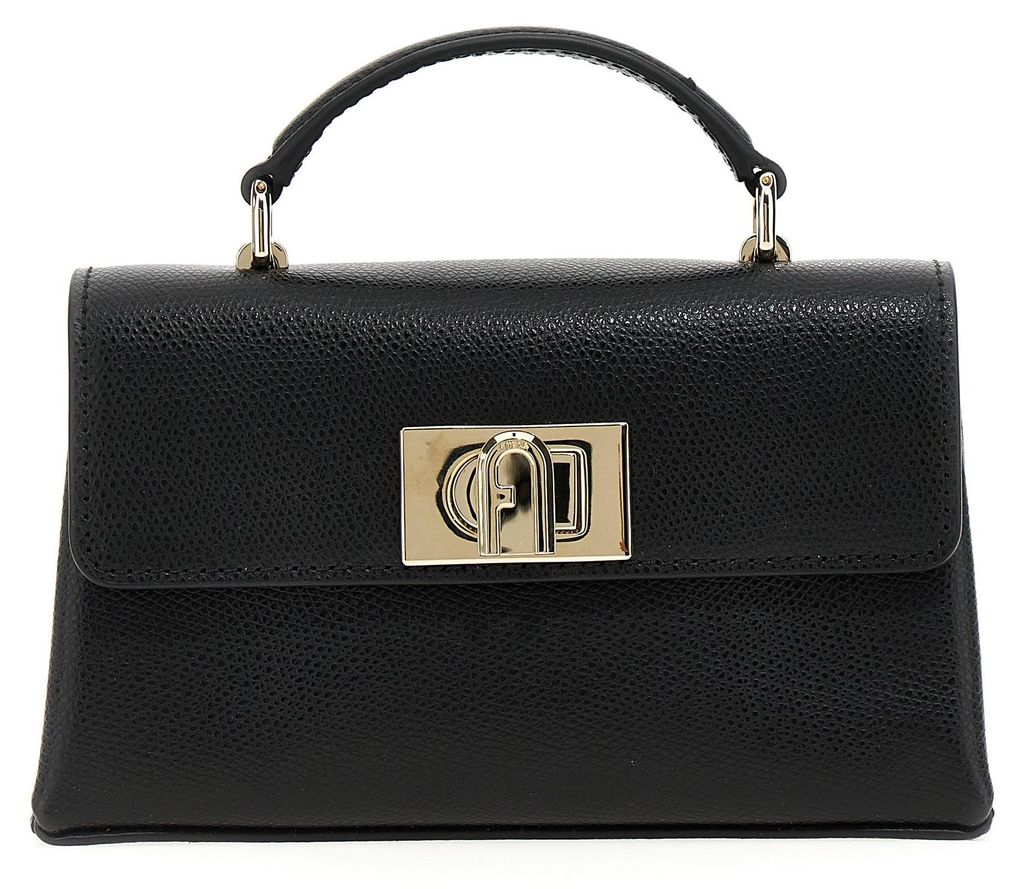 Furla sac bandoulière en cuir noir WE00423ARE000O6000 Image du produit 