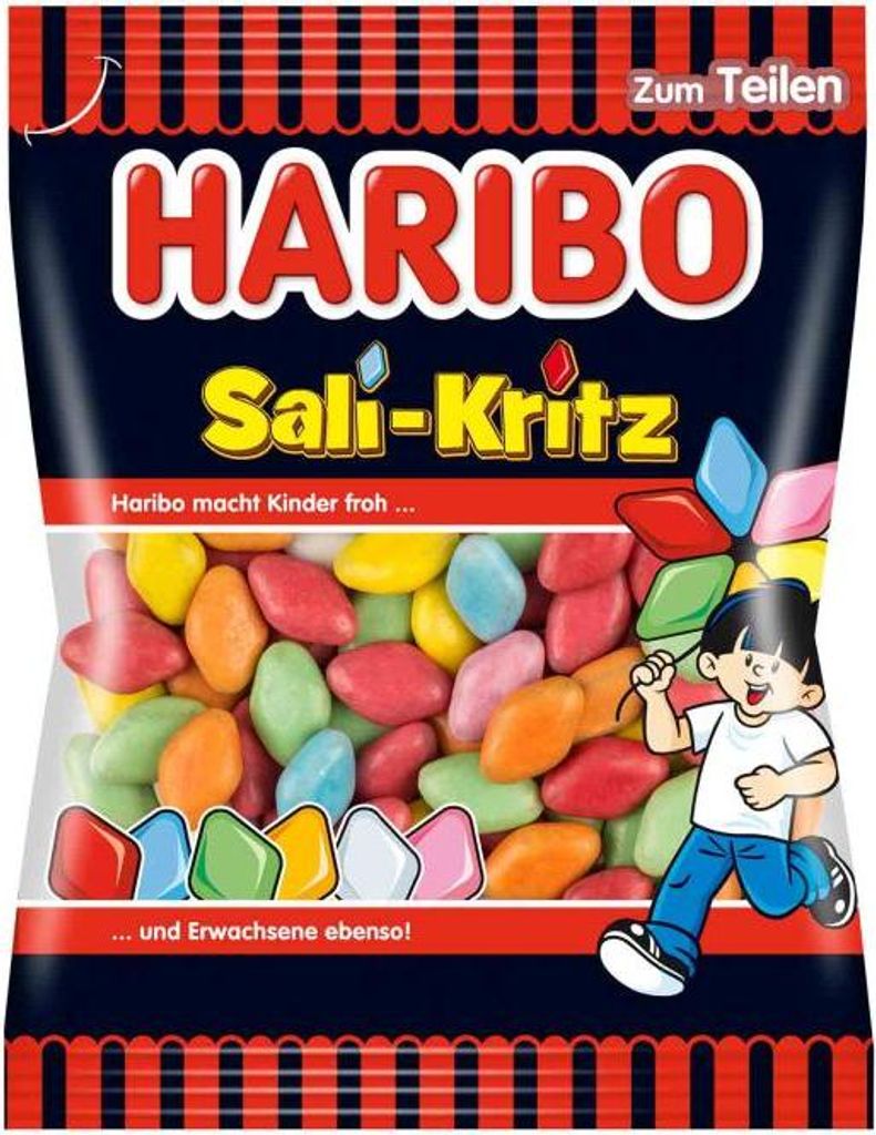 Haribo Sali Kritz Lakritz Dragees mehrfach sortiert weich Produktbild 