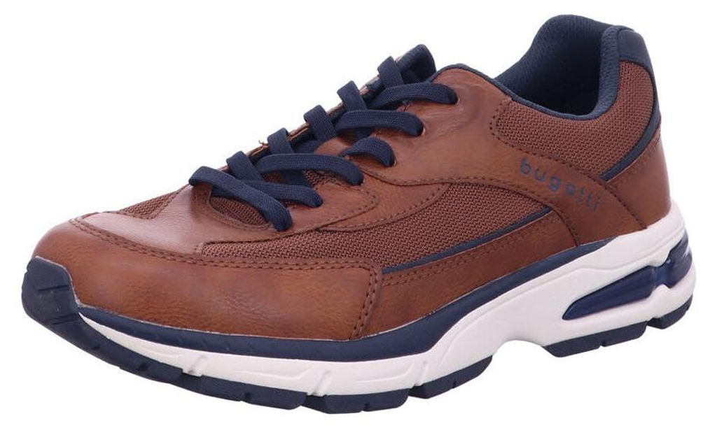 Bugatti Herren Schnürschuhe 49643-41, 49643-42, 49643-43, 49643-44, 49643-45, 49643-46, 49643-47, 49643-48 BUG-321AOX035069 cognac / cognac 41