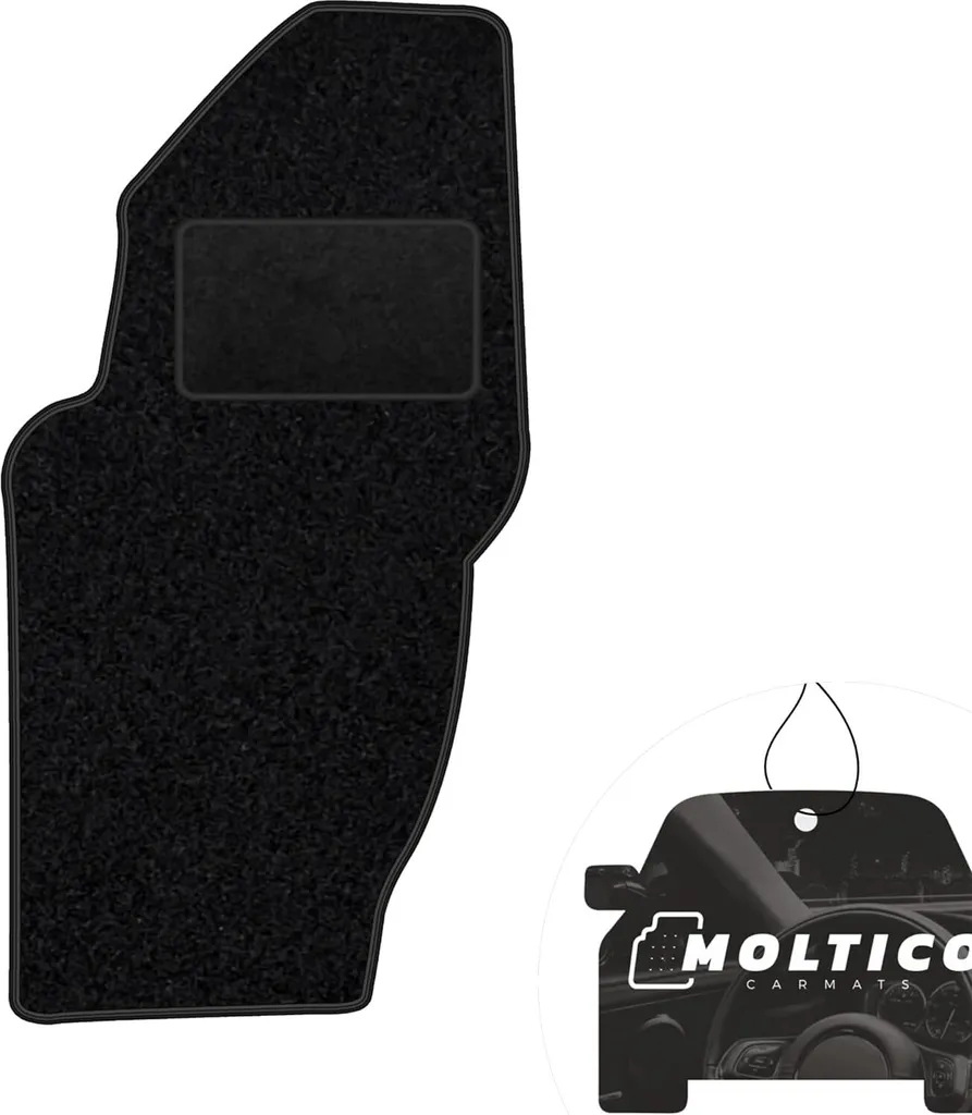 Tappeto Auto Velours Nero per Jeep Liberty 2002-2007 | Qualità moto-MOLTICO