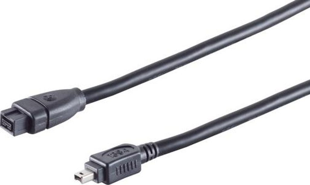 FireWire-Kabel IEEE 1394B 9pol St/1394A 4pol St 1m