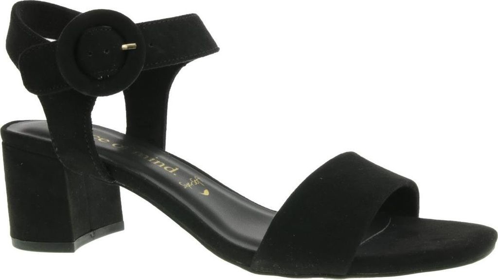 Piece of Mind Damen Sandalette Riemchensandale schwarz EUR 42