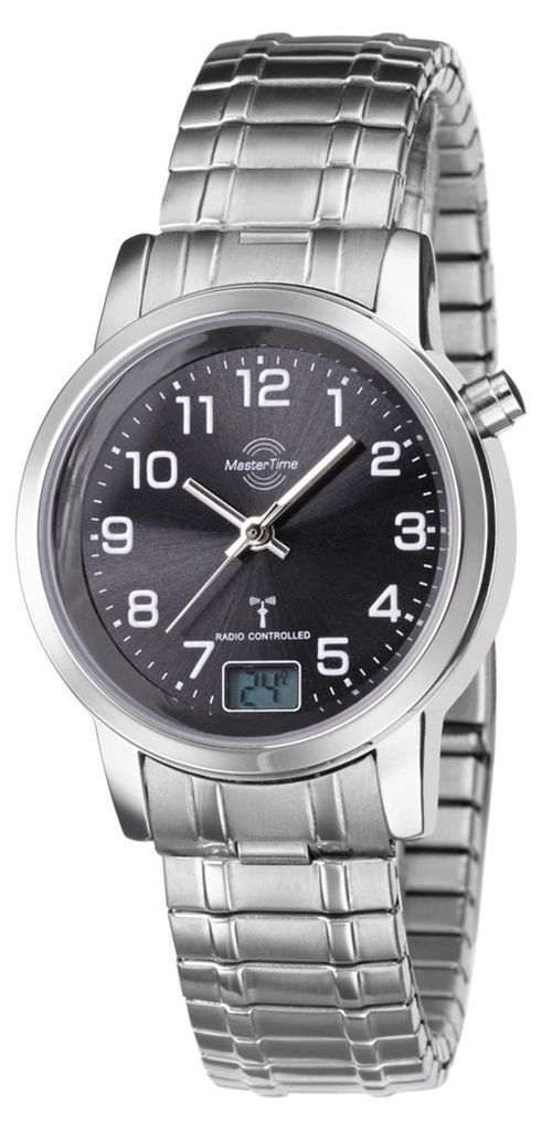 MasterTime Damenuhr MTLA-10309-22M, Funk, analog-digital, Produktbild 