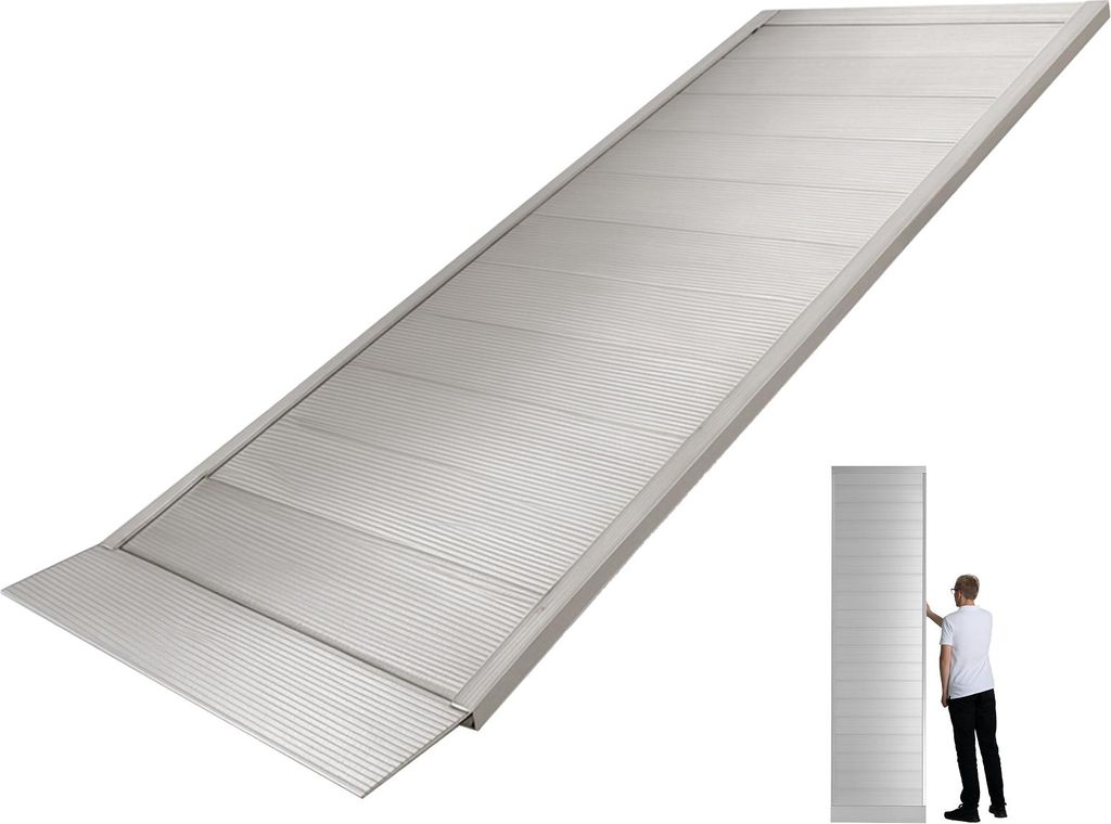TRUTZHOLM Eventrampe 305 cm Traglast 600 kg Alu grau Produktbild 
