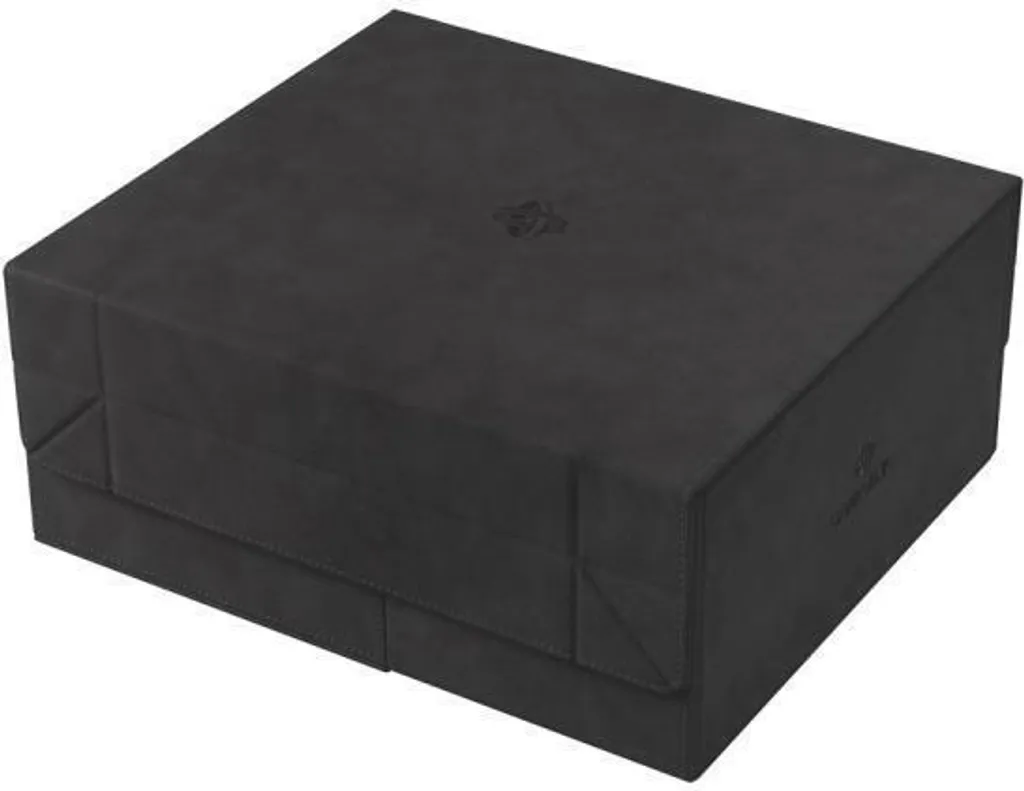 Coffret de stockage cartes de jeux noir de grande capacité ajustable