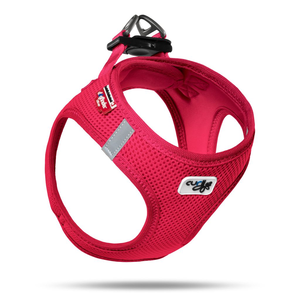 Curli Vest Geschirr Air - Mesh Rot 2 XS
