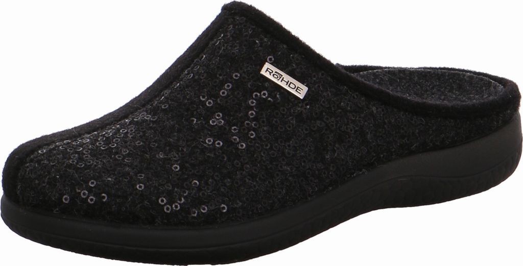 Rohde Damen Hausschuh Pantoffel Softfilz Weite G Bari 6550 Produktbild 