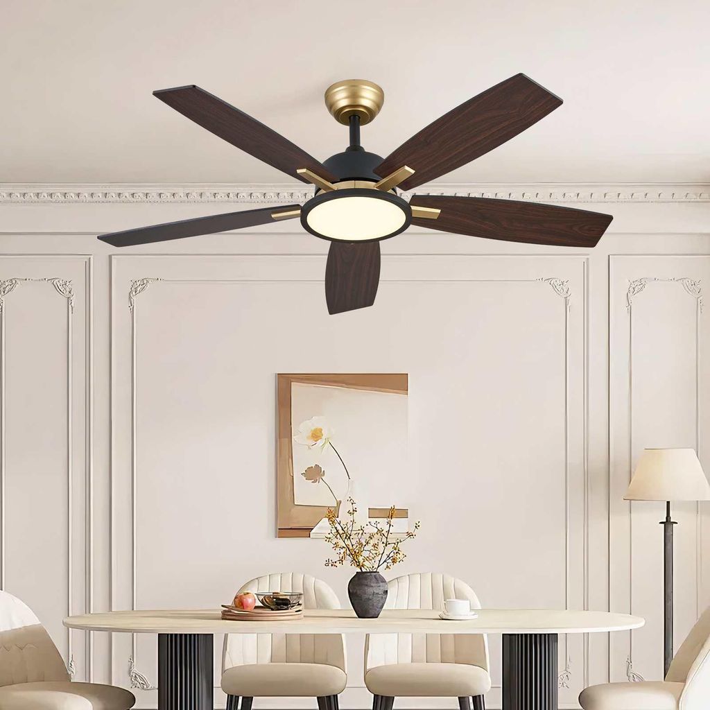 ZELURXX Deckenventilator mit LED 132cm 52 Zoll 5 Produktbild 