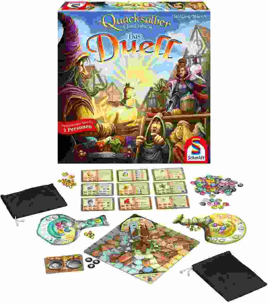 Schmidt Spiele Die Quacksalber von Quedlinburg - Das Duell, Produktbild 