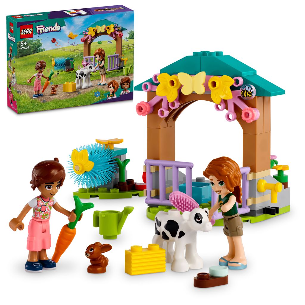LEGO® Friends La stalla dei vitelli d'autunno 42607 Immagine del prodotto 