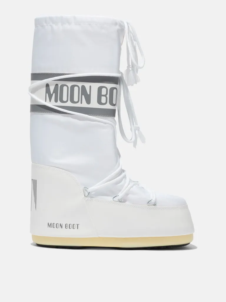 Moon Boot Mb Icon Nylon White après-ski blancs taille 42/44 d'origine