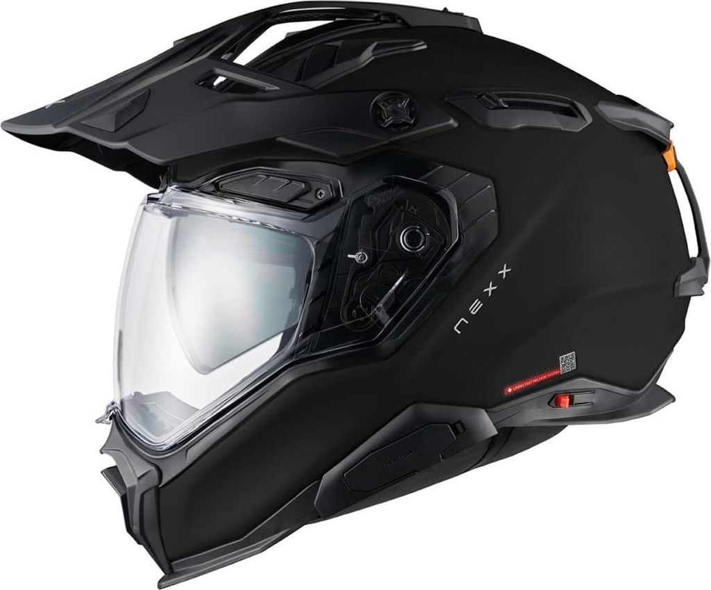 NEXX Helmet X.WED3 Plain Black Matt (58-M)