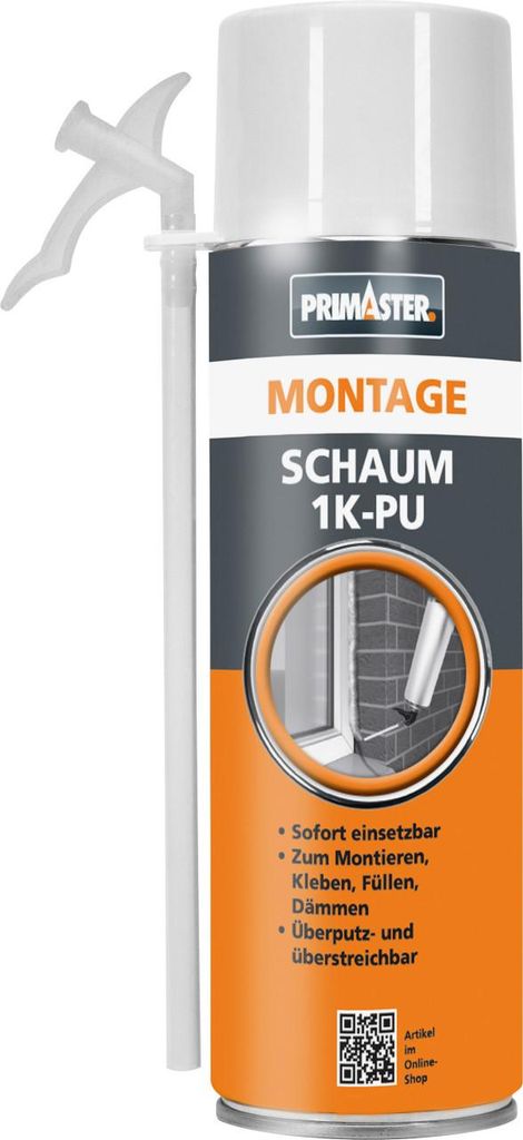 Primaster PolyurethanMontageschaum 1K 500 ml