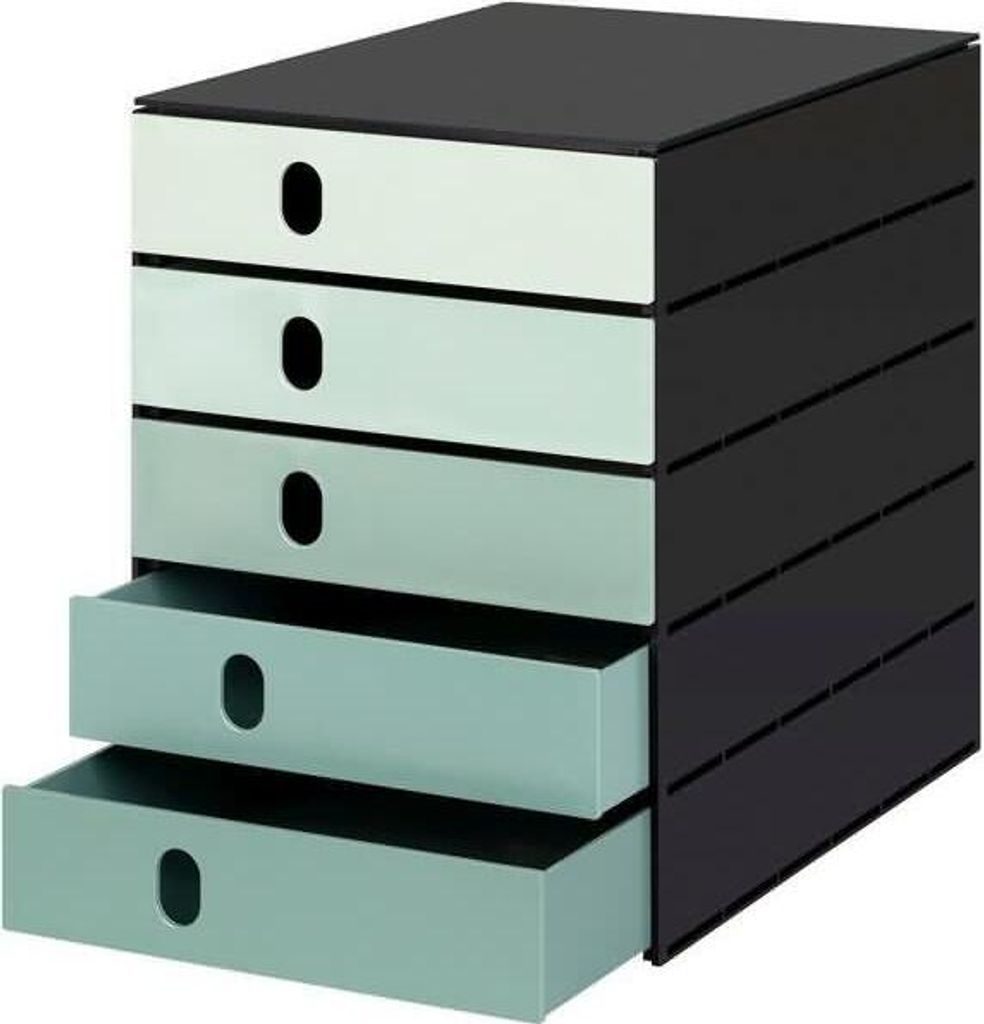 Schubladenbox styroval pro color flow 5 Schubladen Produktbild 