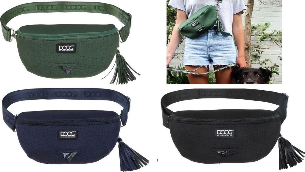 Doog Neosport Hüft Tasche Neopren 27x16x5 cm, Farbe:navy Produktbild 