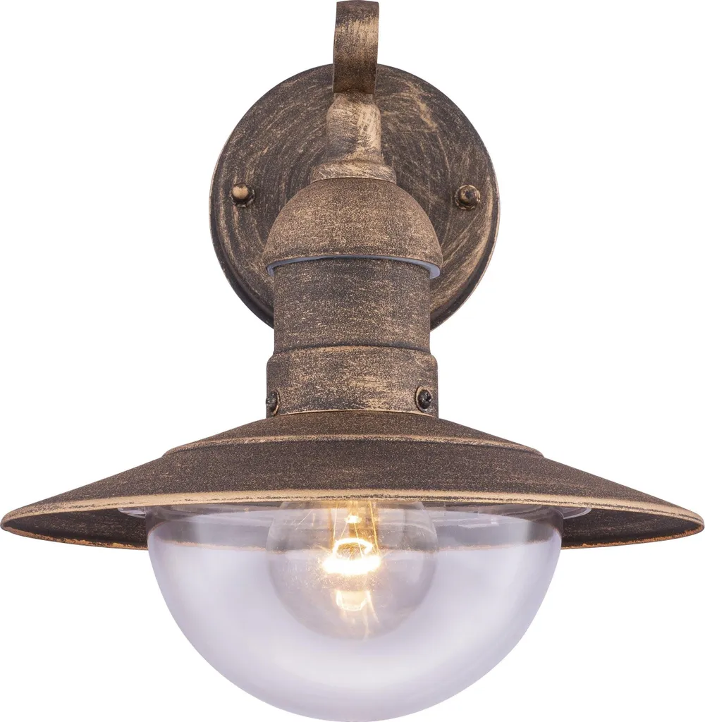 Éclairage Extérieur Robuste Anti-Corrosion Métal Noir E27 Globo Lighting