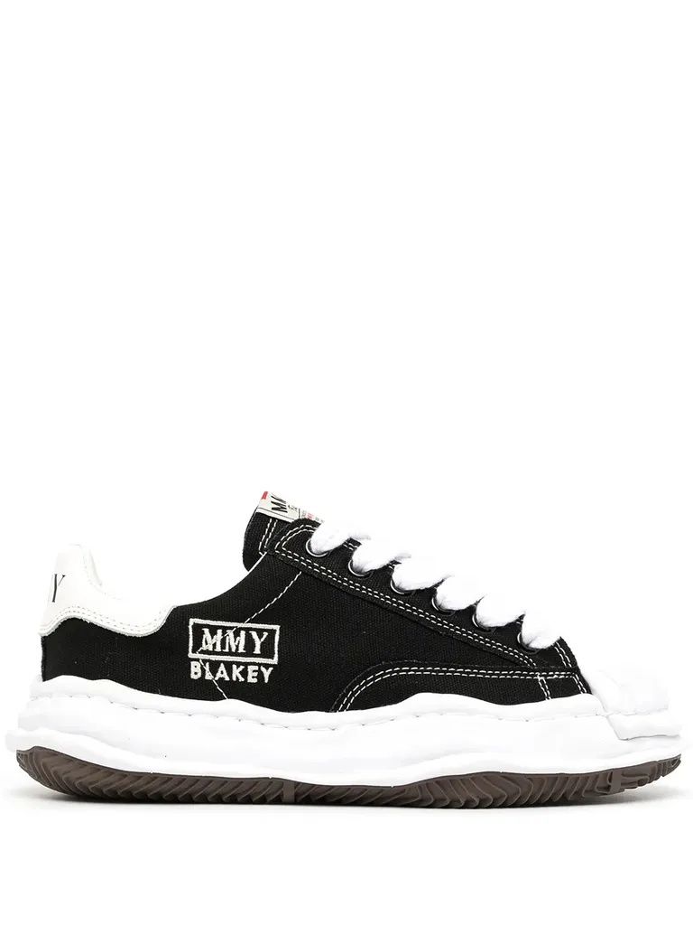 Maison Mihara Yasuhiro Blakey Canvas Low - 44 Immagine del prodotto 
