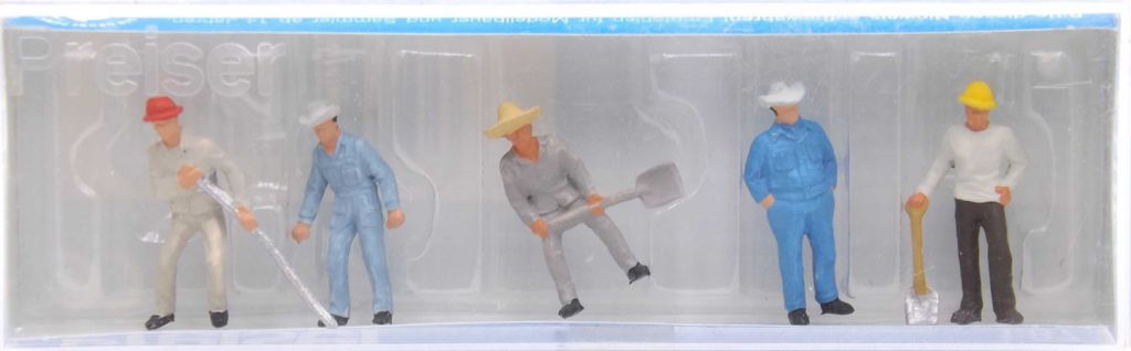 Preiser 14017 Gleisbauarbeiter Spur H0 in