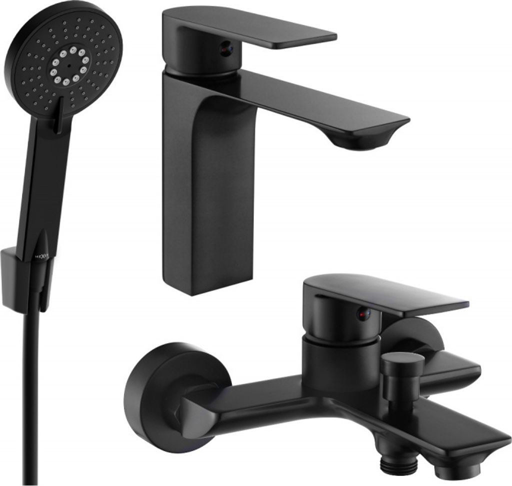 Mexen Alexa R40 vanová sada, Černá - 71203R40-70 Obrázek produktu 