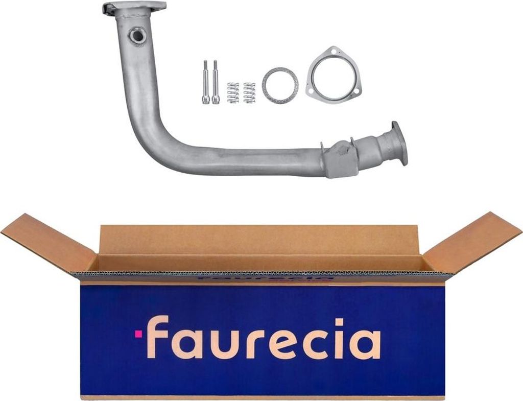 HELLA Abgasrohr Auspuffrohr passend für PEUGEOT 106 II Schrägheck (1A, 1C) Vorne 8LA 366 005-961