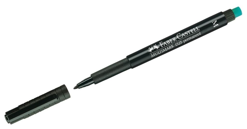 FABER-CASTELL Permanent Marker MULTIMARK M schwarz